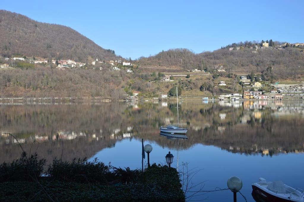 Villa Giardino Con Pontile Sul Lago D'Orta In Riva Orta San Giulio Eksteriør bilde