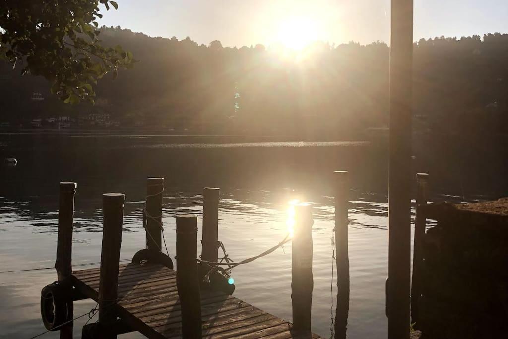 Villa Giardino Con Pontile Sul Lago D'Orta In Riva Orta San Giulio Eksteriør bilde