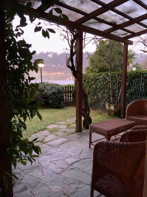 Villa Giardino Con Pontile Sul Lago D'Orta In Riva Orta San Giulio Eksteriør bilde